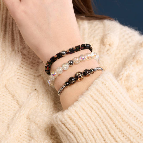 Midnight Rainbow | Hourglass Bracelet